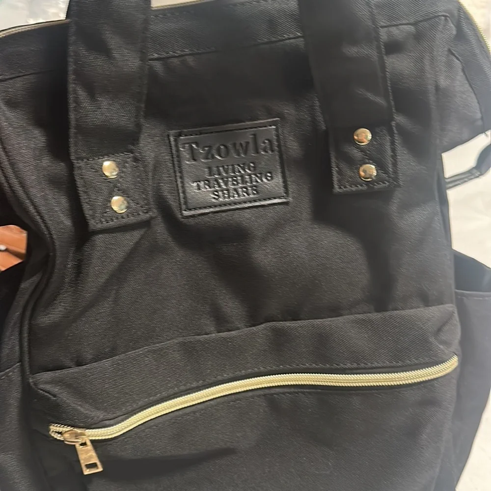 black backpack - Picture 2 of 3